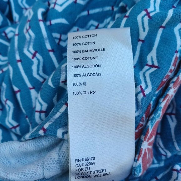 Anthropologie Saturday Sunday Lizzy Jumpsuit Size S Cotton Boho Floral Wide Leg - Picture 11 of 11